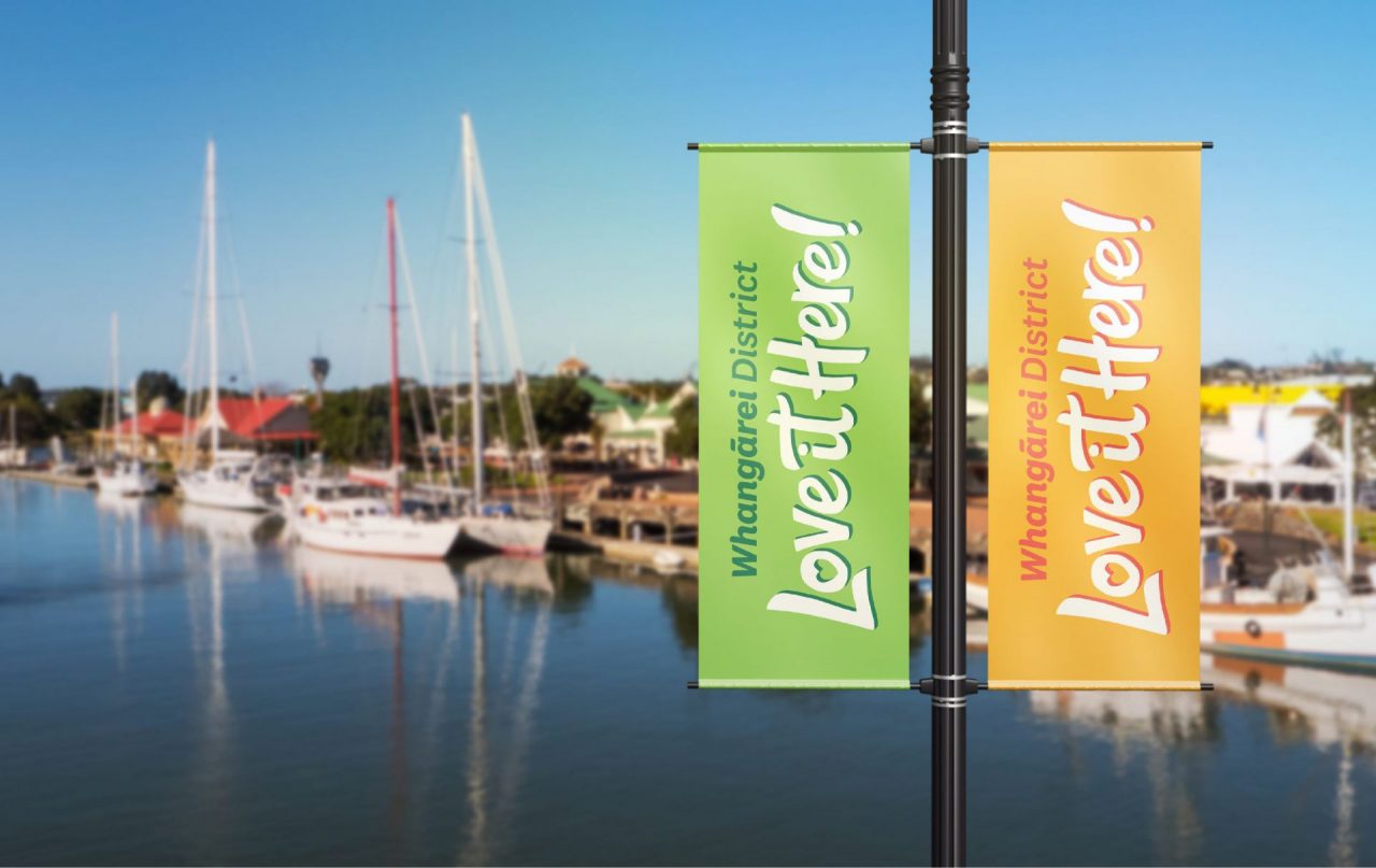 Whangarei District - Love it Here Flags