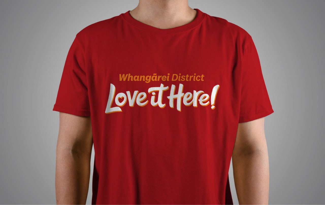 Whangarei District - Love it Here T-shirts