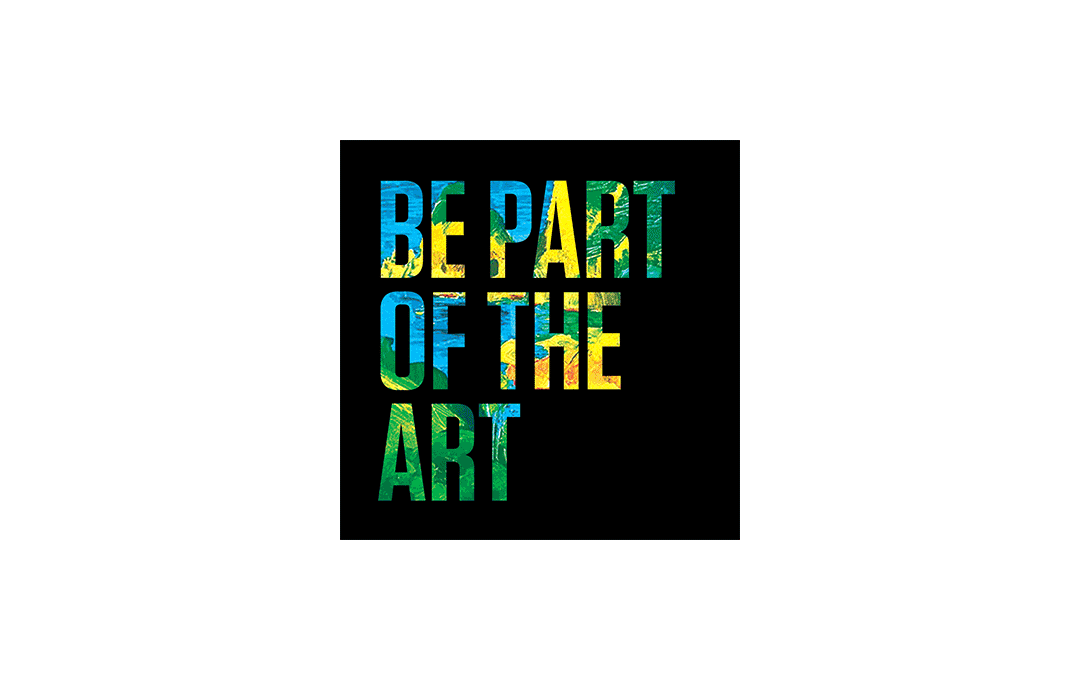 Be Part of the Art animated logo