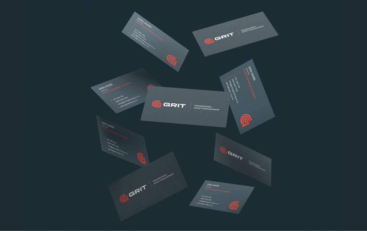 GRIT business cards